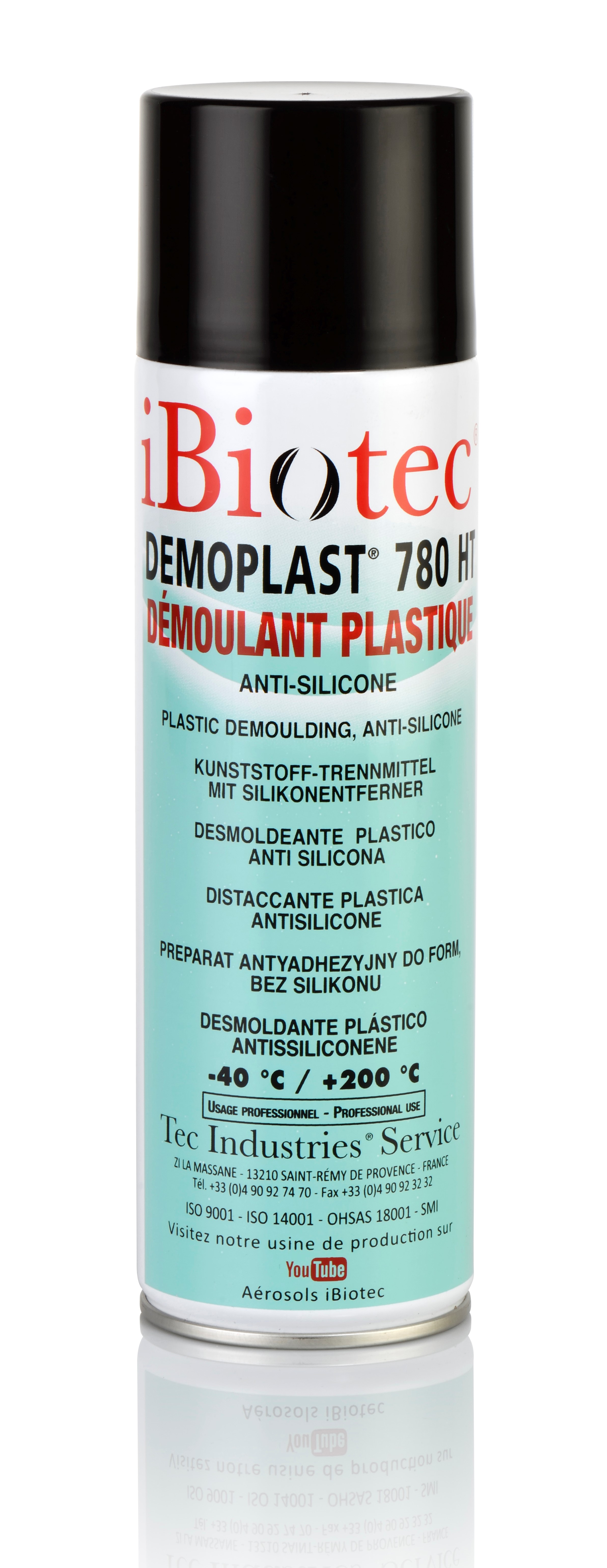 Démoulant hautes performances sans silicone. Agréé NSF contact alimentaire pour extrusion soufflage, pour composites. Agent de glissement. Lubrifiant propre. démoulant, agent de démoulage, anti adhérent, démoulant liquide, démoulant contact alimentaire, démoulant plastique, démoulant injection soufflage, aérosol démoulant, aérosol agent de démoulage, aérosol anti adhérent, aérosol démoulant contact alimentaire, aérosol démoulant plastique, aérosol démoulant injection soufflage, démoulant sans silicone, démoulant composites, démoulant fonderie cire perdue, démoulant bois. Démoulant sans silicone en bombe. Aérosol démoulant sans silicone. Fournisseurs démoulants. Fabricants démoulants. Fournisseurs agents de démoulage. Fabricants agents de démoulage. Agent de démoulage. Démoulant extrusion soufflage. Démoulant alimentaire. Démoulant polyuréthane. Démoulant mousse polyuréthane. Démoulant polyester. Aérosols techniques. Aérosols maintenance. Fournisseurs aérosols. Fabricants aérosols